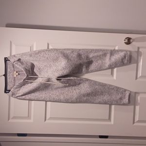 Pre-owned Thread + Supply Womens Pants Large Heather Gray Sweater Twill Pull On